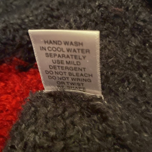 Vintage Christopher & Banks hand embroidered patchwork whipstitch cardigan - Picture 9 of 9